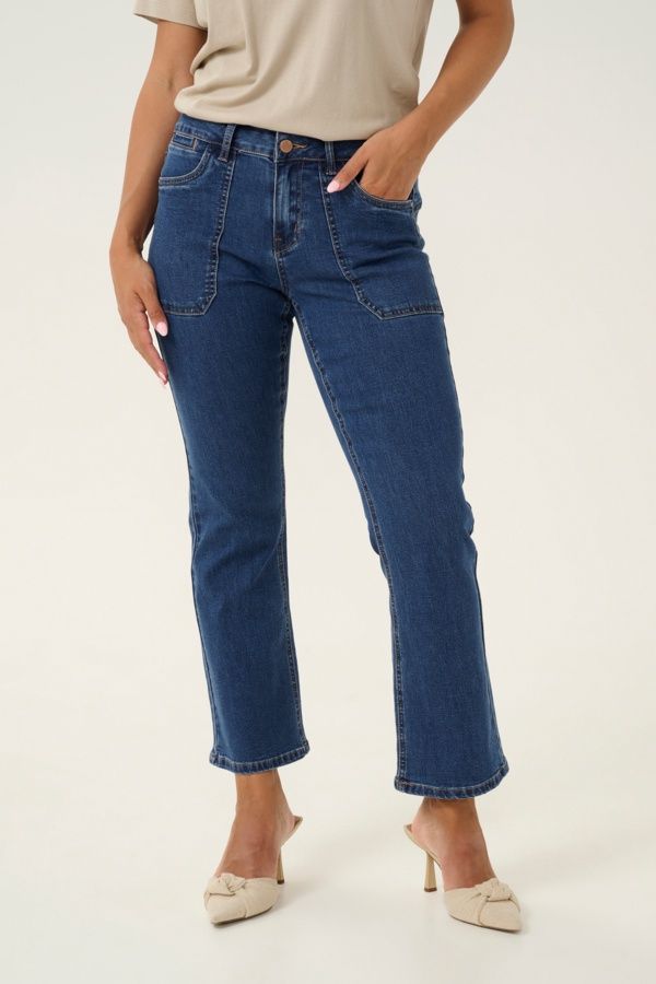 Cream Jeans CocoFit BootCut 7/8 medium blue 10611837