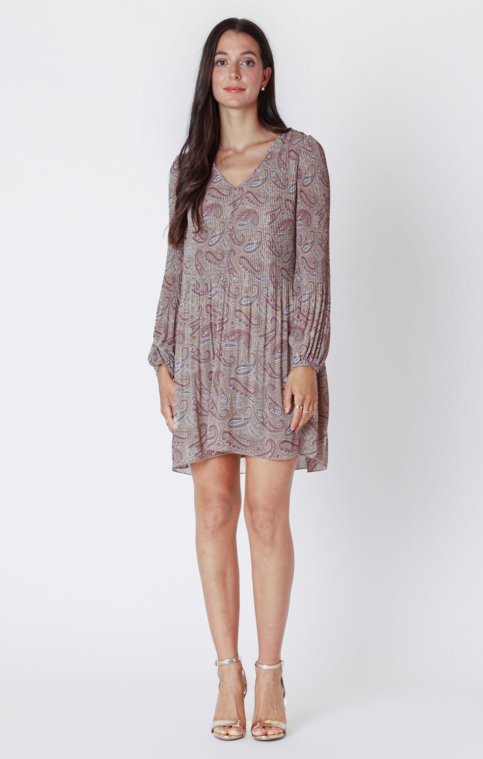 Black Tape Robe motif paisley sable 2522511