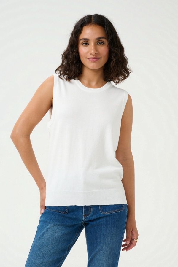 Kaffe Camisole tricot léger offwhite 10509232
