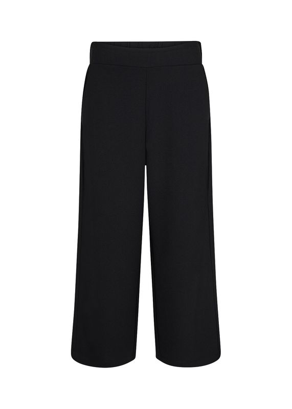 Soya Concept Pantalon noir jambes larges 25330