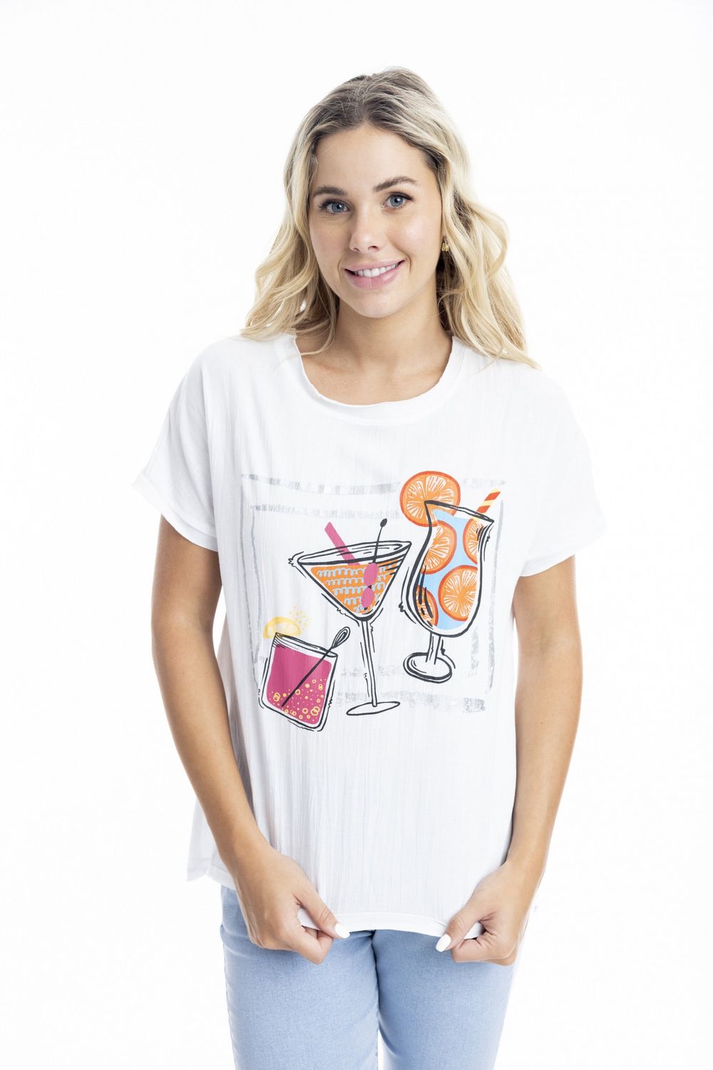 Orientique Chandail imprimé &quot;Cheers&quot; 1280