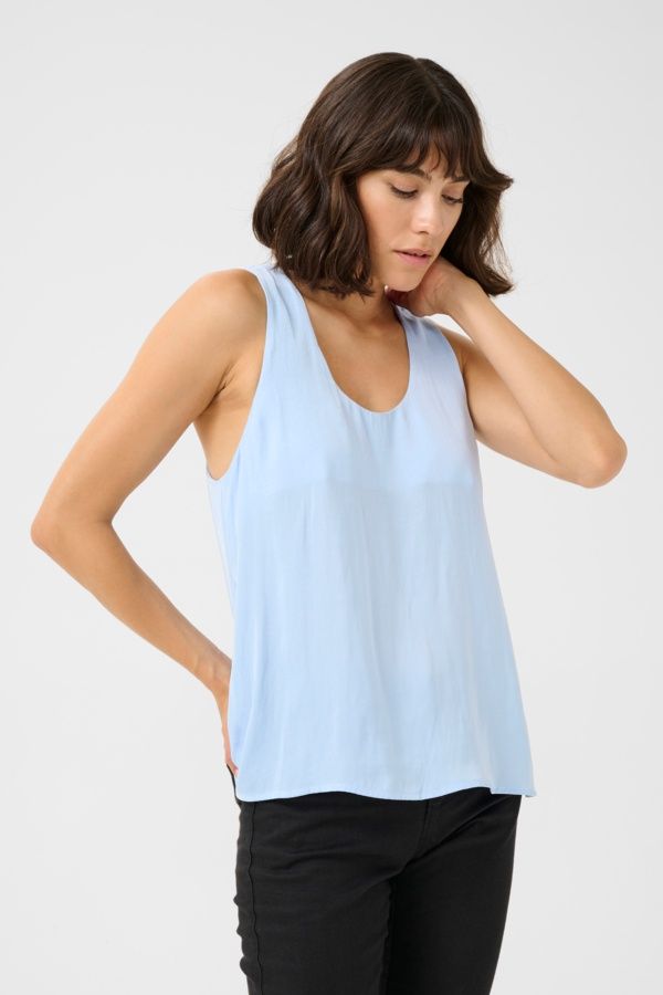Kaffe Haut camisole soft chambray 10509832