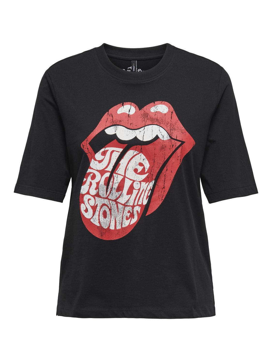 Only T-Shirt Rolling Stones noir 15345922