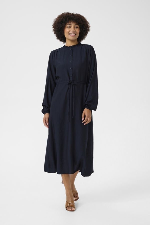 Cream Robe midi Dress Blues 10613147