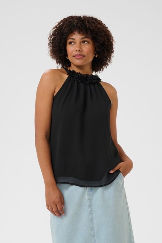 Cream Haut noir detail col 10613346