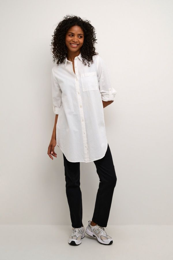 Kaffe Robe tunique offwhite 10506337