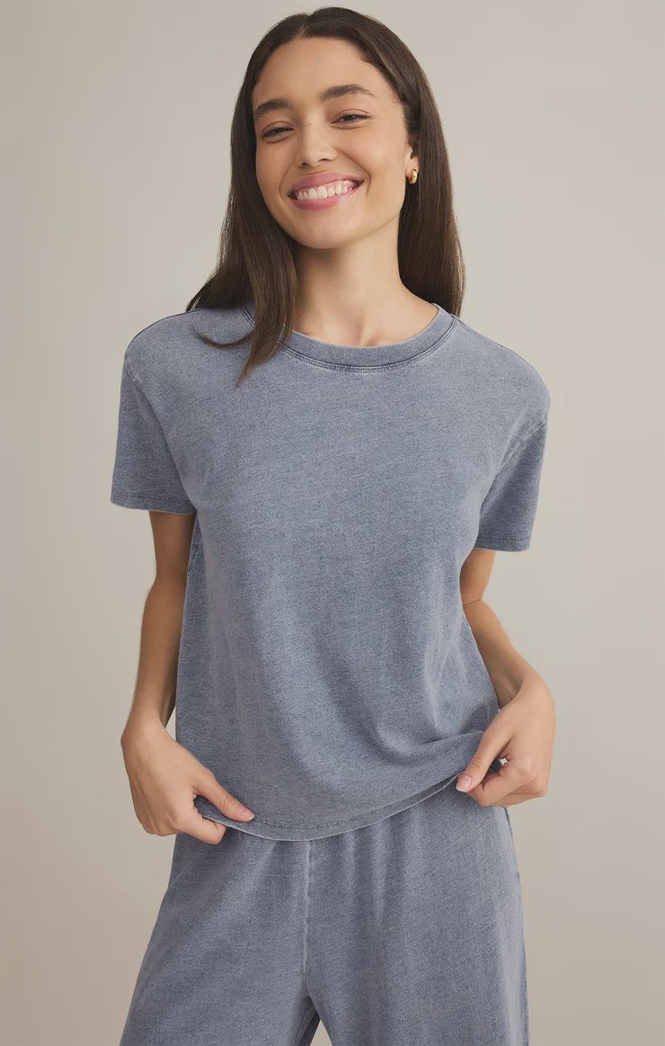 ZSupply T-Shirt denim medium indigo ZT251492