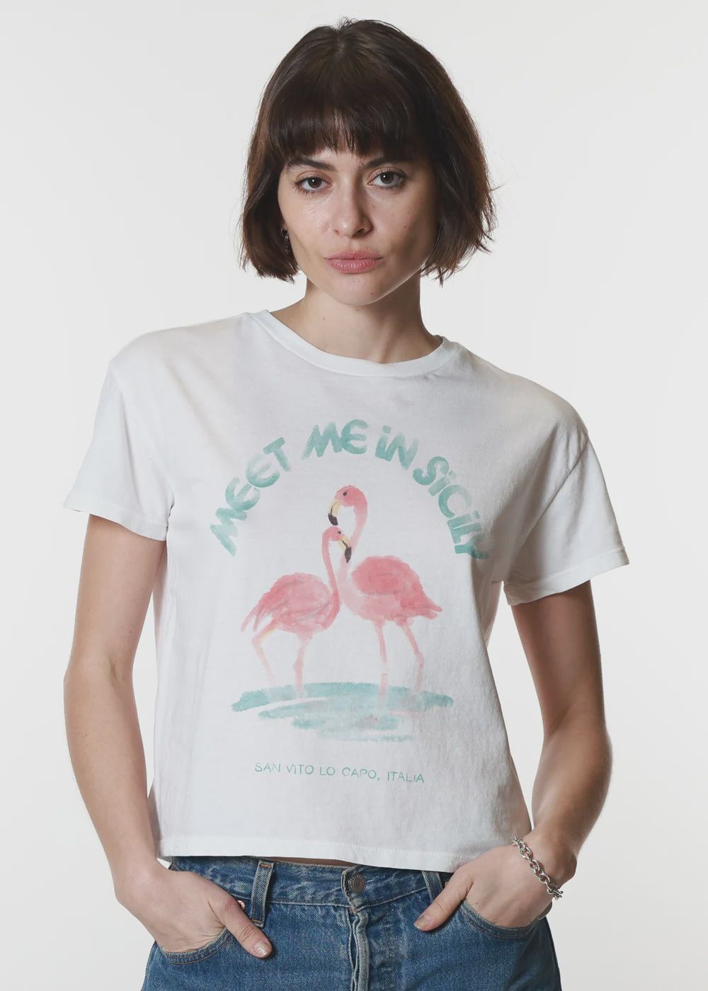 Girl Dangerous T-Shirt Meet me in Sicily SP252-111