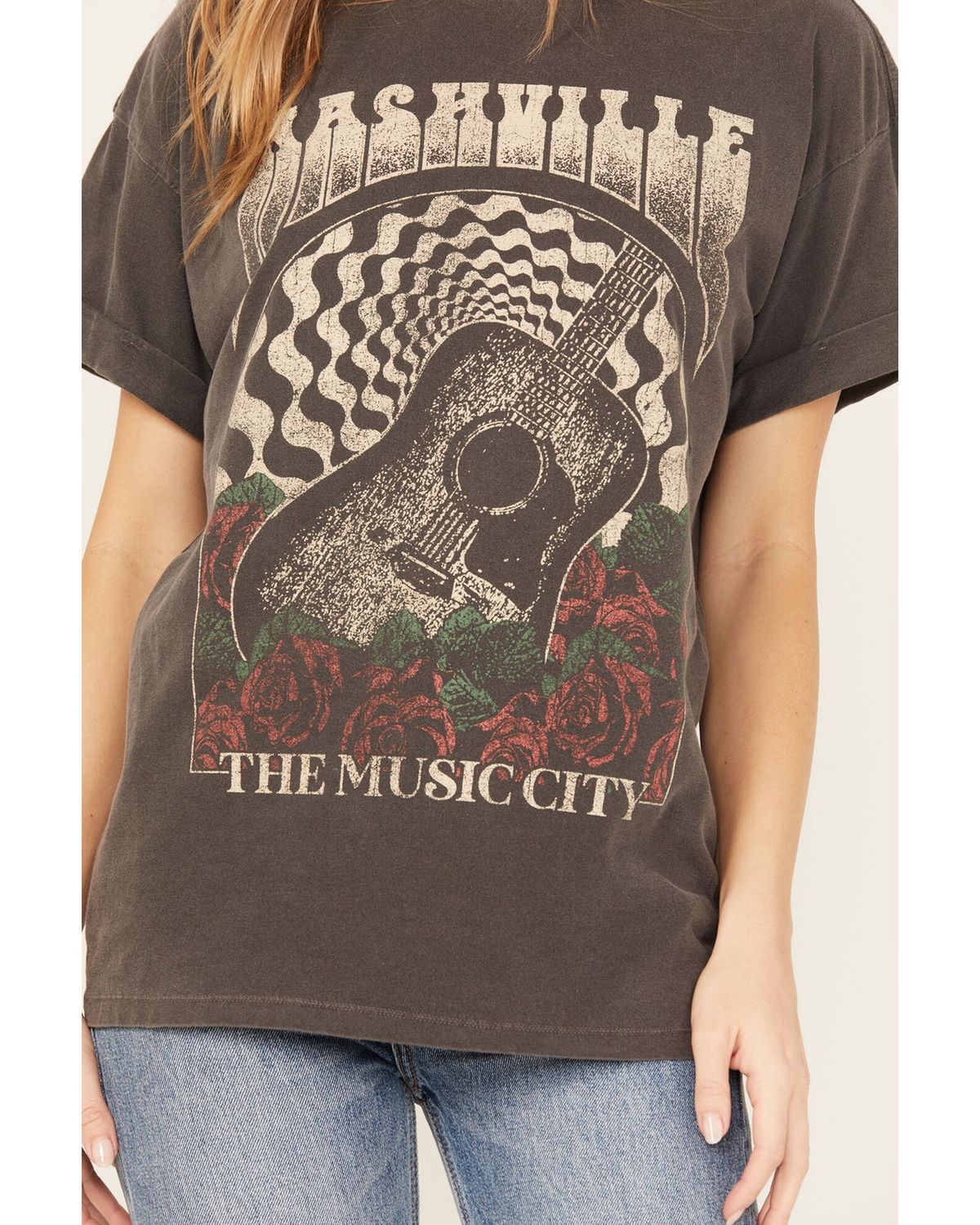 Girl Dangerous T-Shirt imprimé Nashville SP252-123