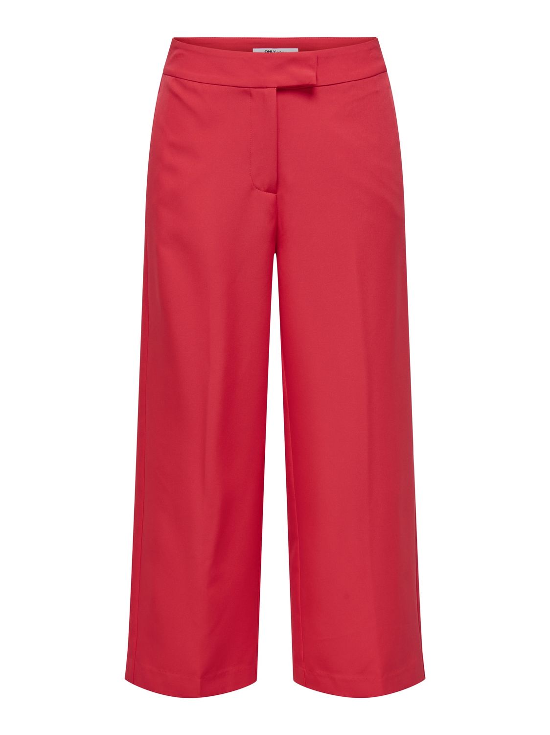 Only Pantalon crop wide leg rouge15340648