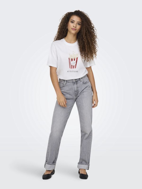 Only T-Shirt offwhite POPCORN 15343431