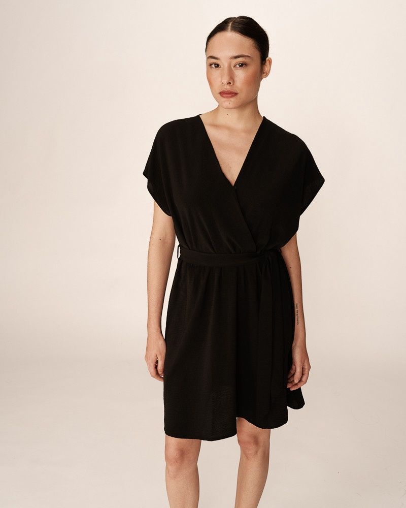 Grace&amp;Mila Robe Papaye noir 13190