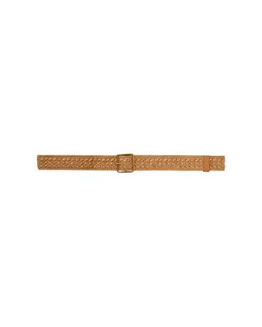 Grace&amp;Mila Ceinture tissée Pastille tan 13201