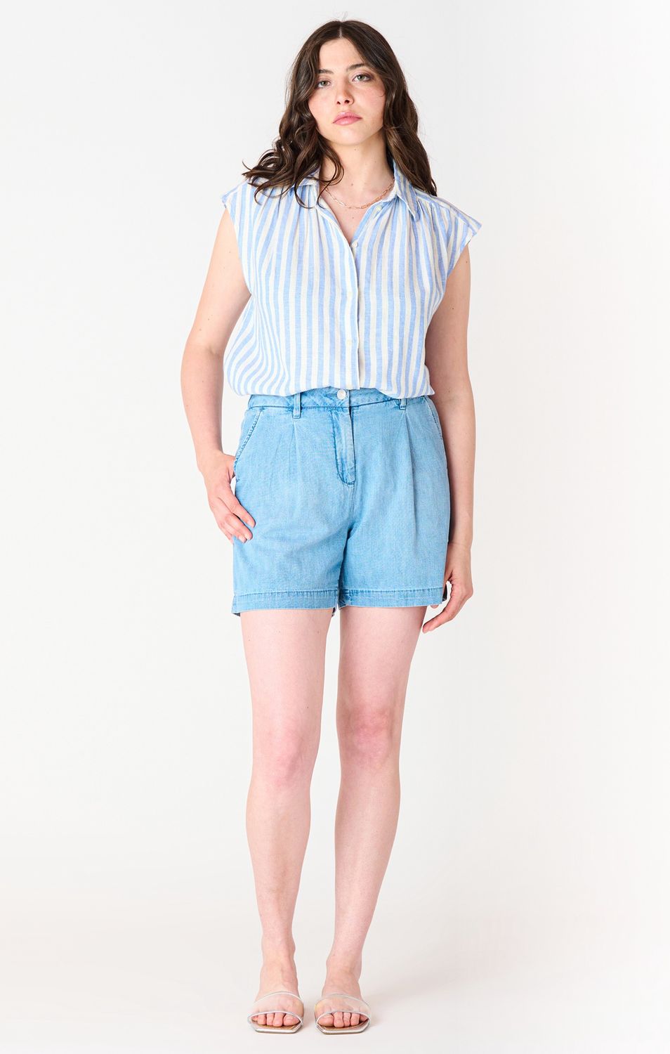 Black Tape Short denim light blue 2522743