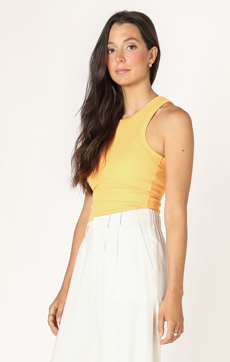 Dex Camisole rib Abricot 2524309