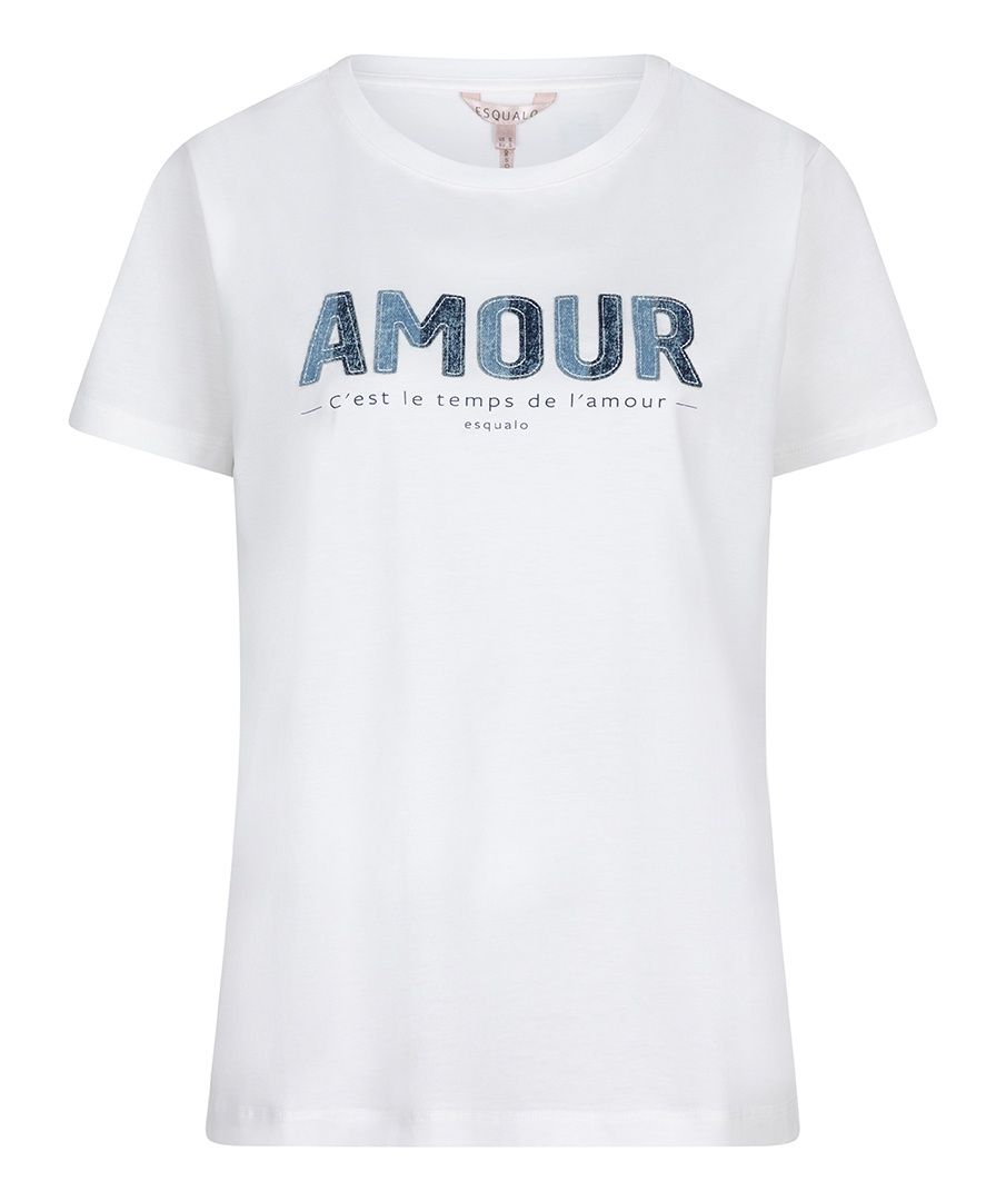 Esqualo T-Shirt AMOUR bleu denim SP2505017