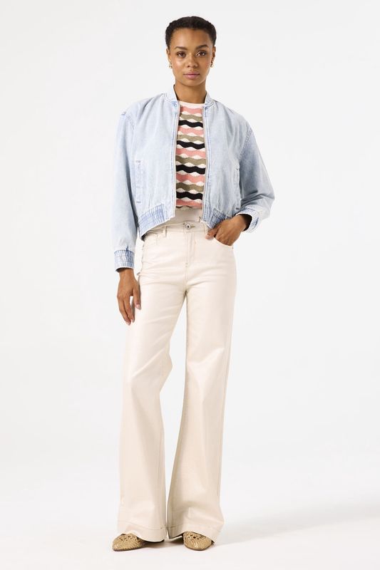 Garcia Veste Jeans light blue B50094