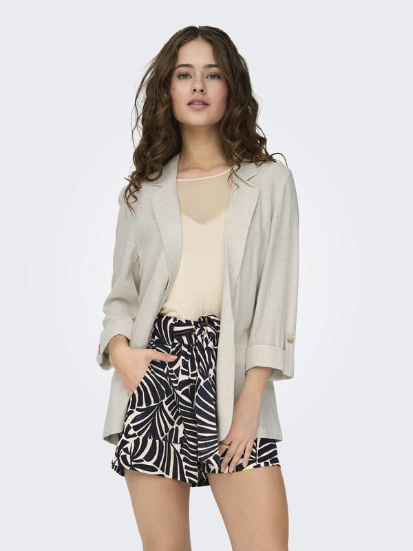 Only Veston en lin naturel 15322274