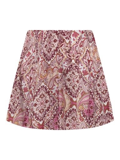 Only Jupe culotte rose imprimé Ethnic 15347822