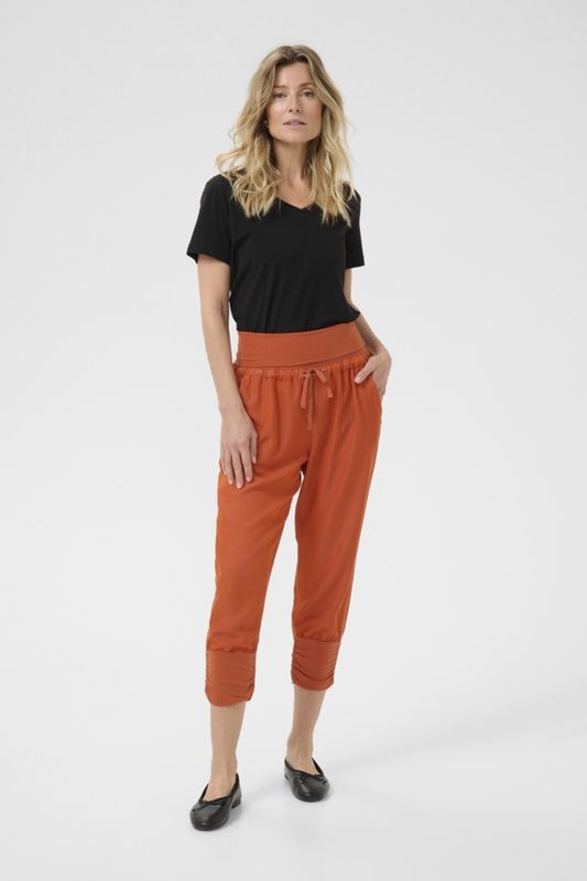 Cream Pantalon CRLinee taille bande élastique Bruschetta 10604697