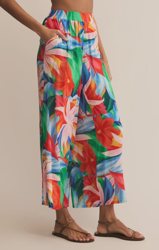ZSupply Pantalon palazzo imprimé floral DanteVilla multi ZP252752