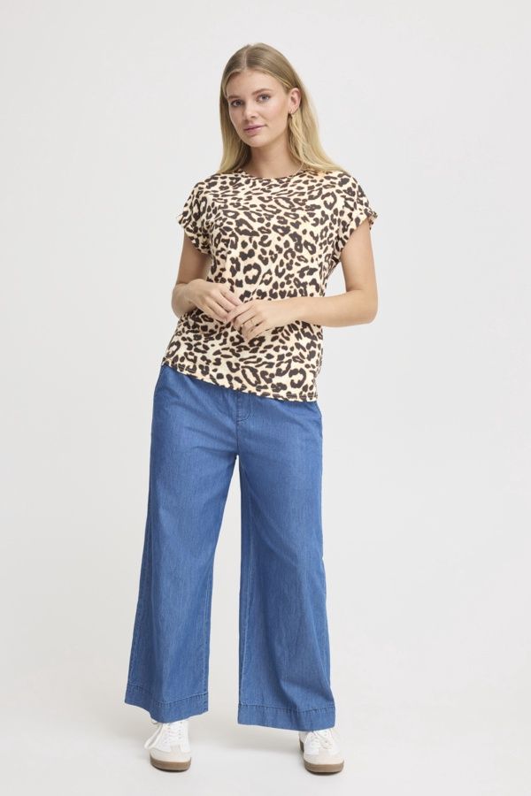 Fransa T-Shirt imprimé leopard 20610634