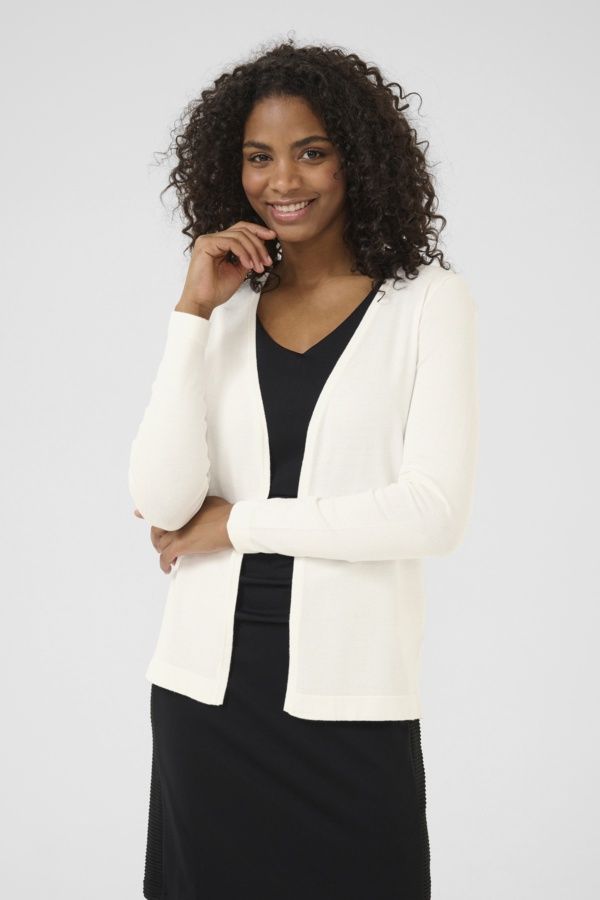 Kaffe Cardigan manches longues tricot  offwhite 10551503