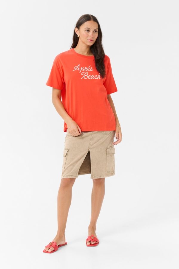 Kaffe T-Shirt manches courtes coupe ample Grenadine 10509995