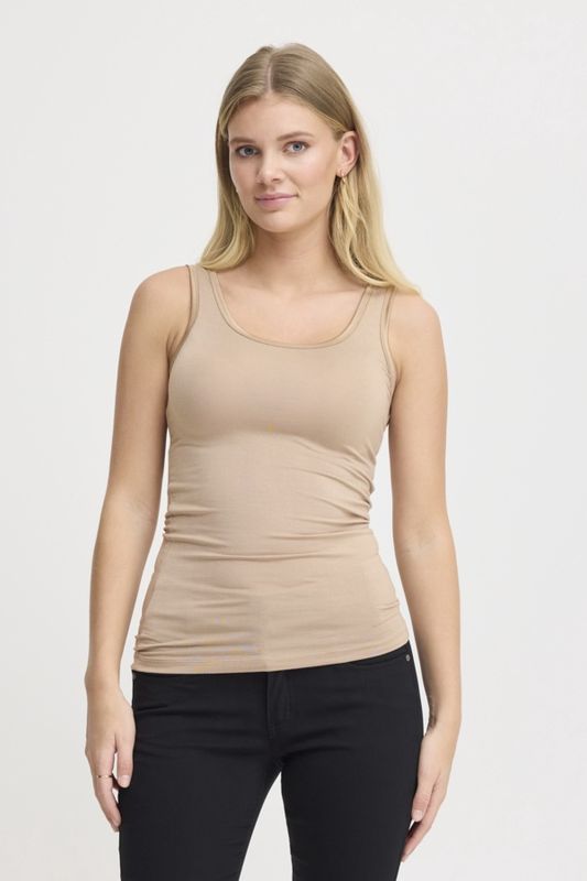 Fransa Camisole sable bordure satinée 20615759