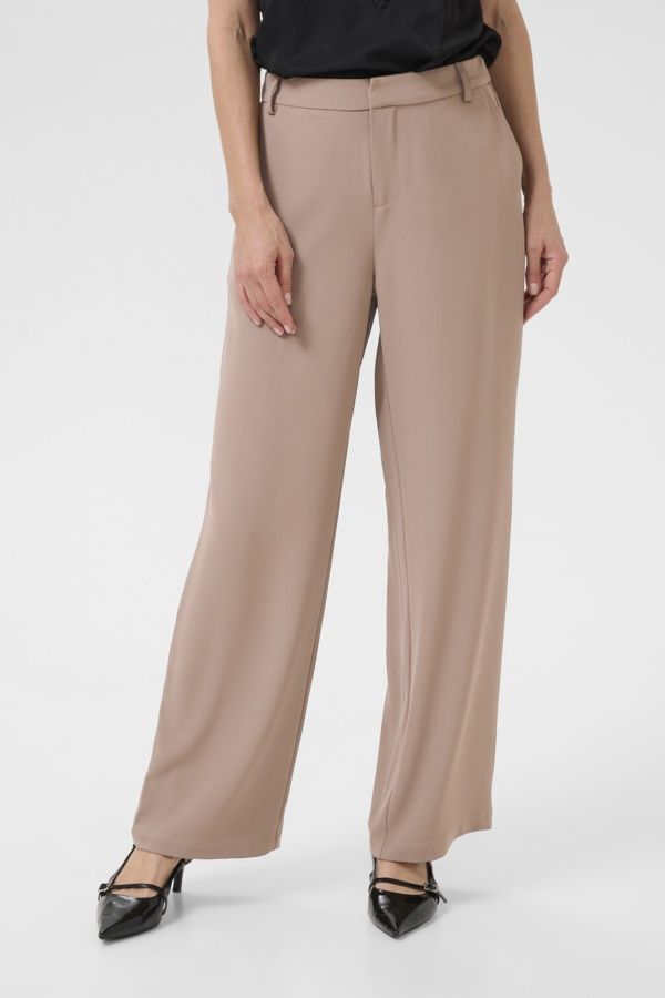 Cream Pantalon jambes droites Cocamia couleur fossil 10613977