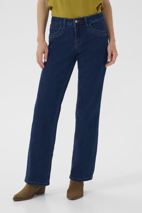 Cream Jeans jambes droites Coco Fit dark blue 10613866