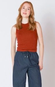 Dex Camisole rib orange brulé 2624300