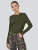 JDY Chandail tricot manches longues col rond Ivy Green 15312026