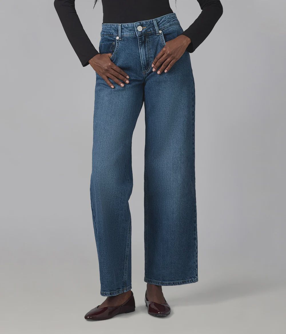 Lola Jeans Denim jambes droites bleu foncé Miro-FN