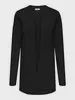 JDY Cardigan long ouvert noir manches longues 15350887