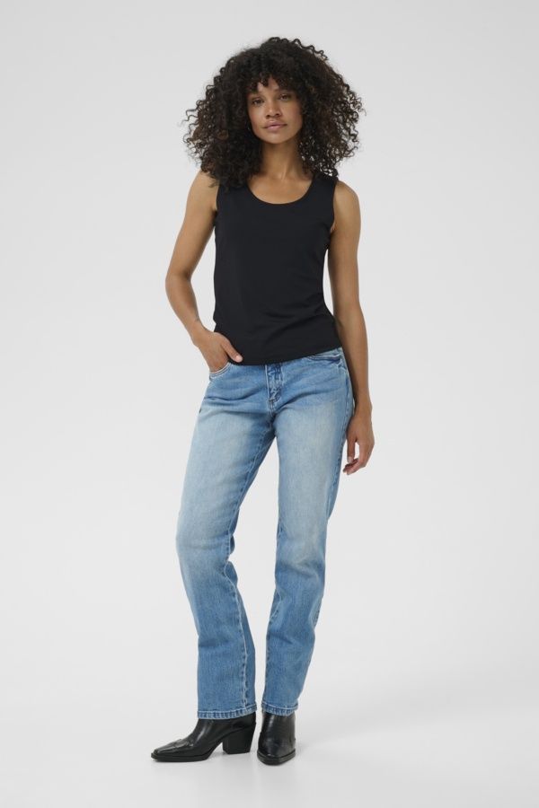 Kaffe Camisole Jersey noir 10510692