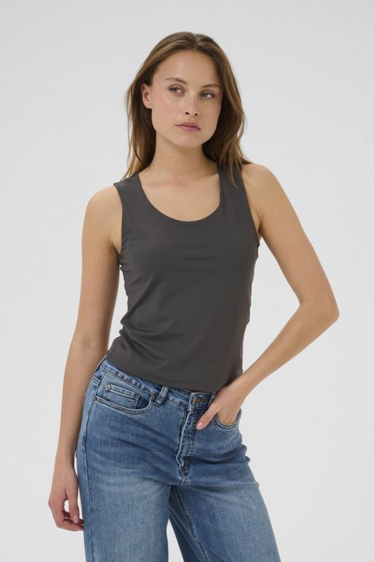 Kaffe Camisole Jersey Gris Charcoal 10510692