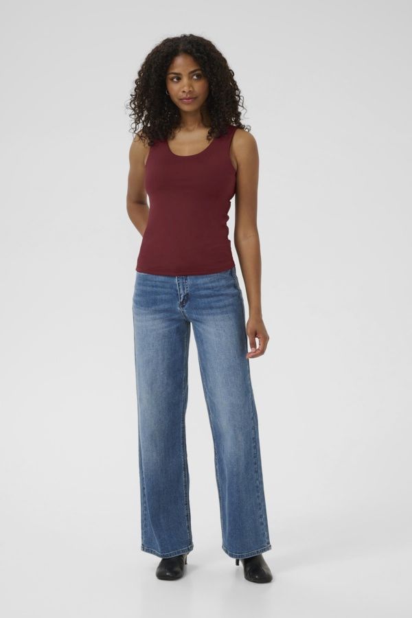 Kaffe Camisole Jersey Windsor Wine 10510692