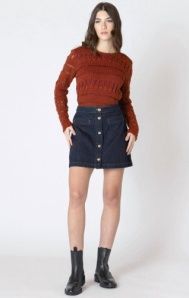 Dex Jupe denim dark indigo 2625256