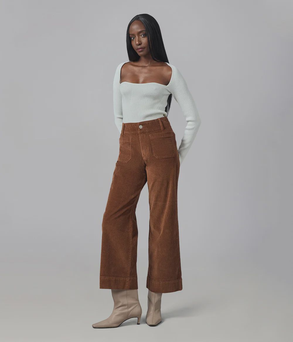 Lola Jeans Pantalon velours côtelé Blazed Brown Colette-BB