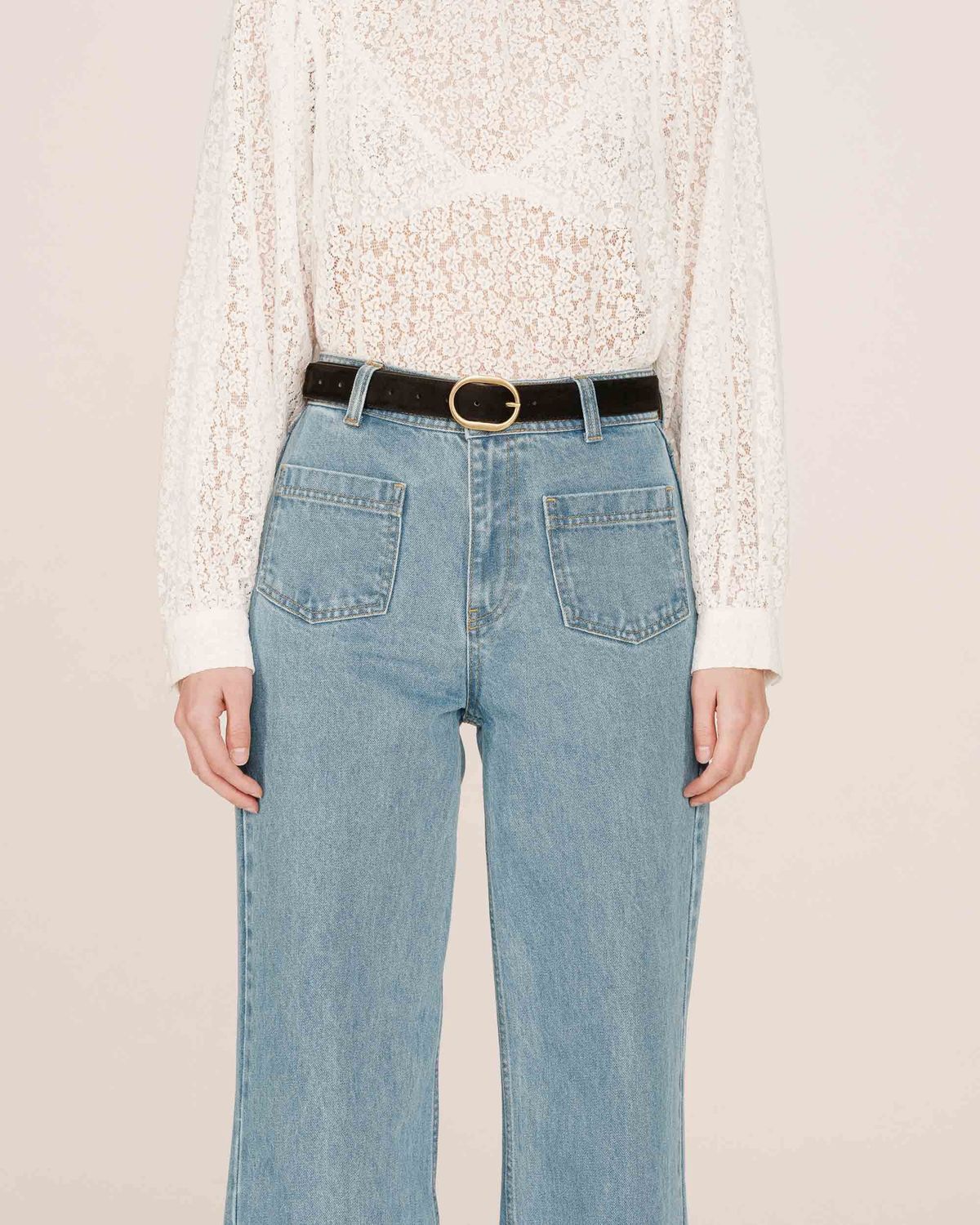 Grace&amp;Mila Ceinture Stallone Noir 1038