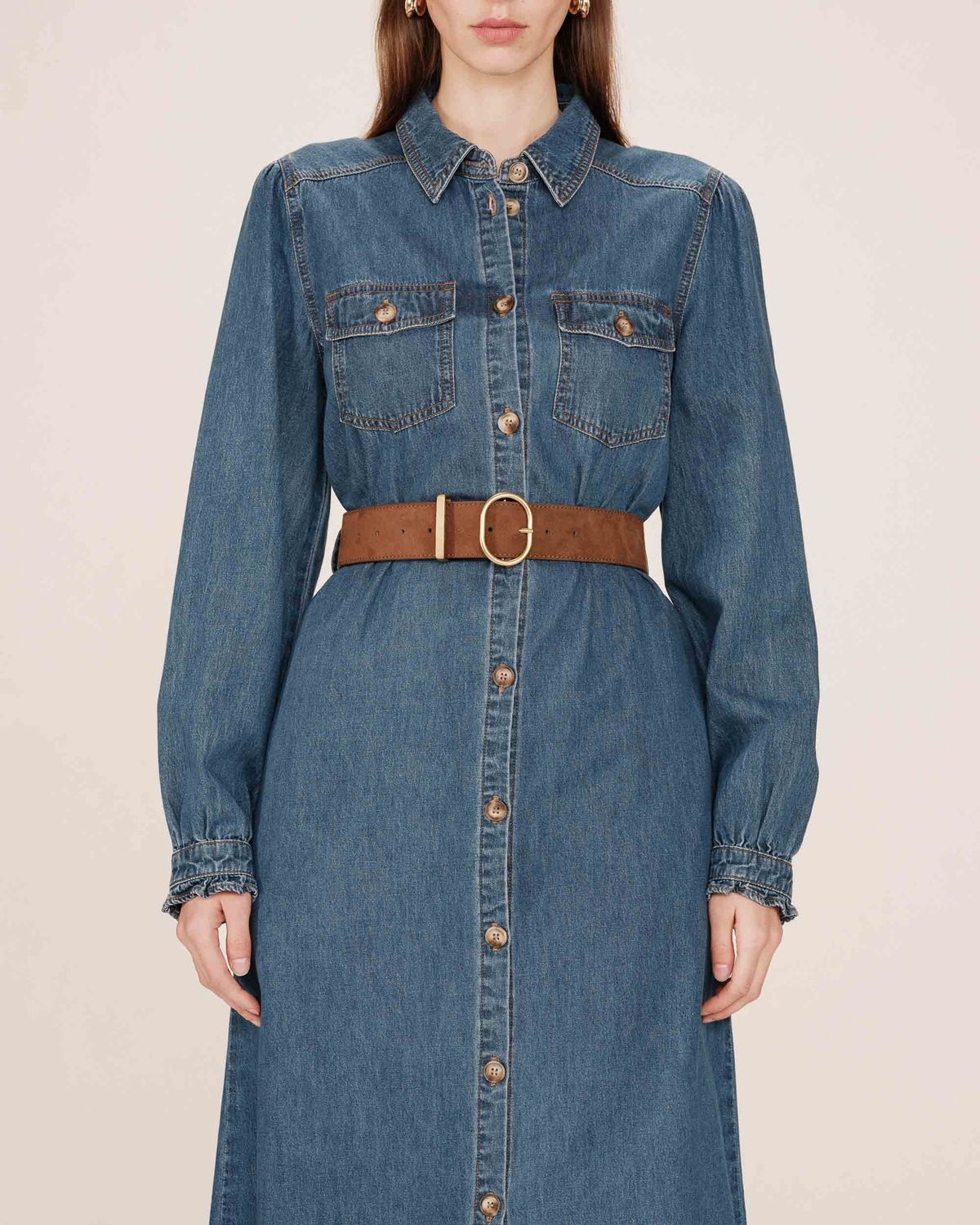 Grace&amp;Mila Ceinture Swinton Chocolat 1037