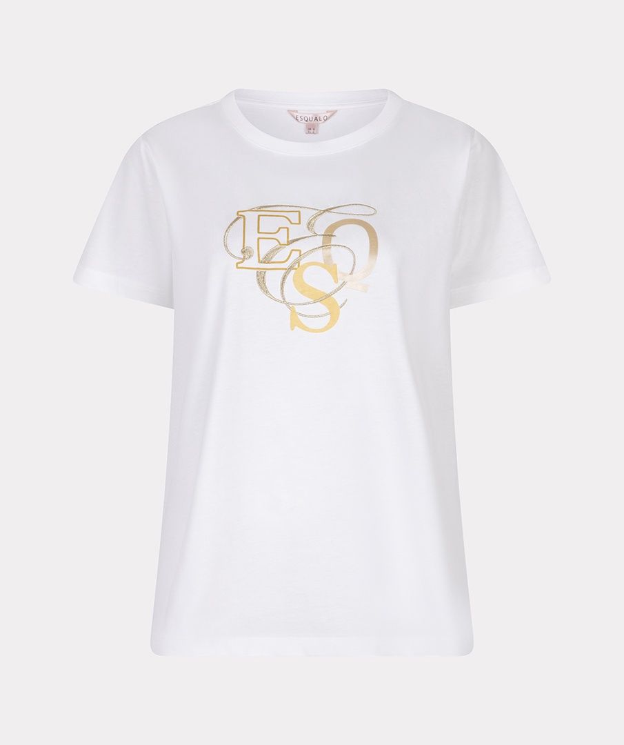 Esqualo T-Shirt offwhite Curly Lettering 2505529