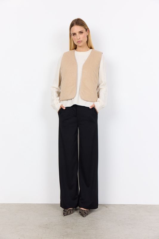 Soya Concept Veste sans manche beige 41366