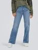 Only Jeans Juicy Wide leg Taille haute bleu moyen longueur 32 15330815
