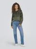 Only Jeans Juicy Wide leg taille haute bleu moyen longueur 30 15330815