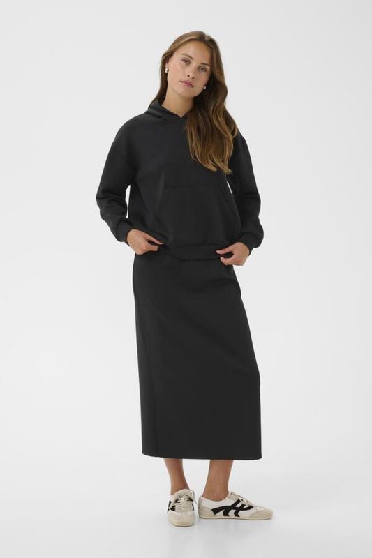 Kaffe Chandail à capuche noir 10510905