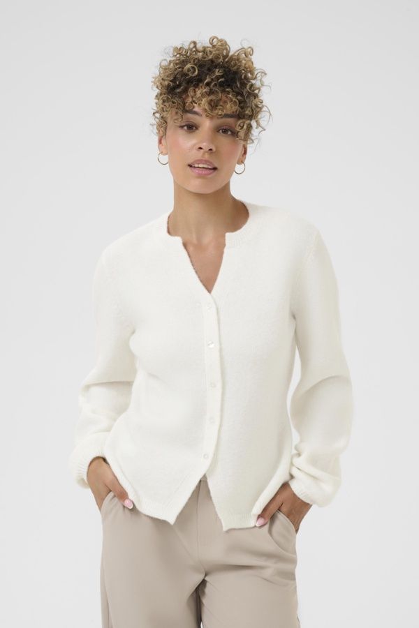 Cream Haut lainage offwhite manches longues 10614445