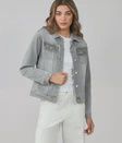 Lola Veste Jeans gris pâle GABRIELLA-MA