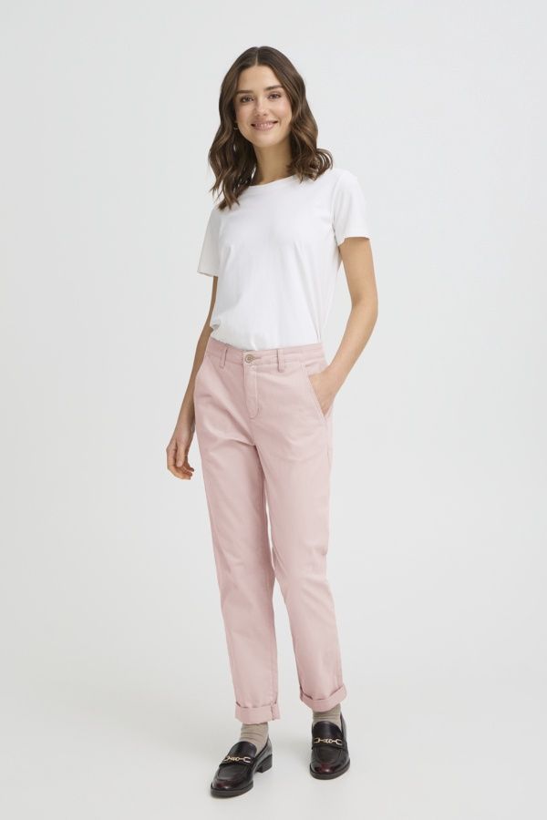 Fransa Pantalon trousers Smoke Rose 20617450